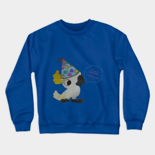 Time to Party Cockatoo Crewneck Sweatshirt